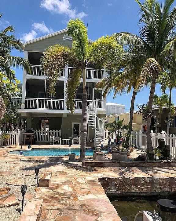 Large back yard