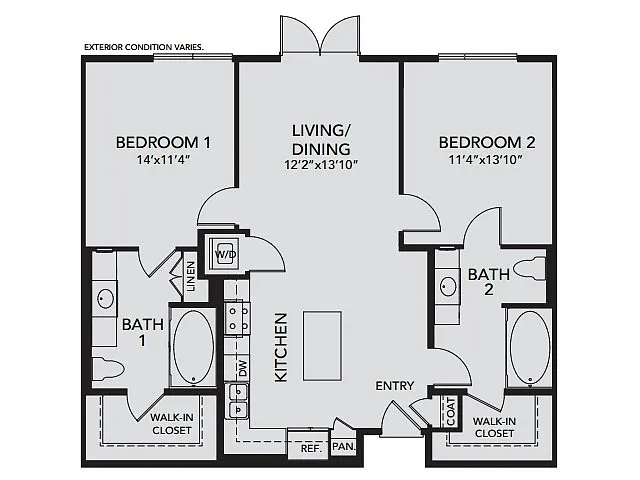 Floor plan Plan B2