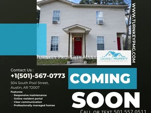 504-506 S Pool St, Austin, AR 72007