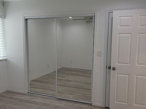 bedroom with closet