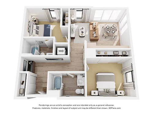Floor plan Mt. St. Helens