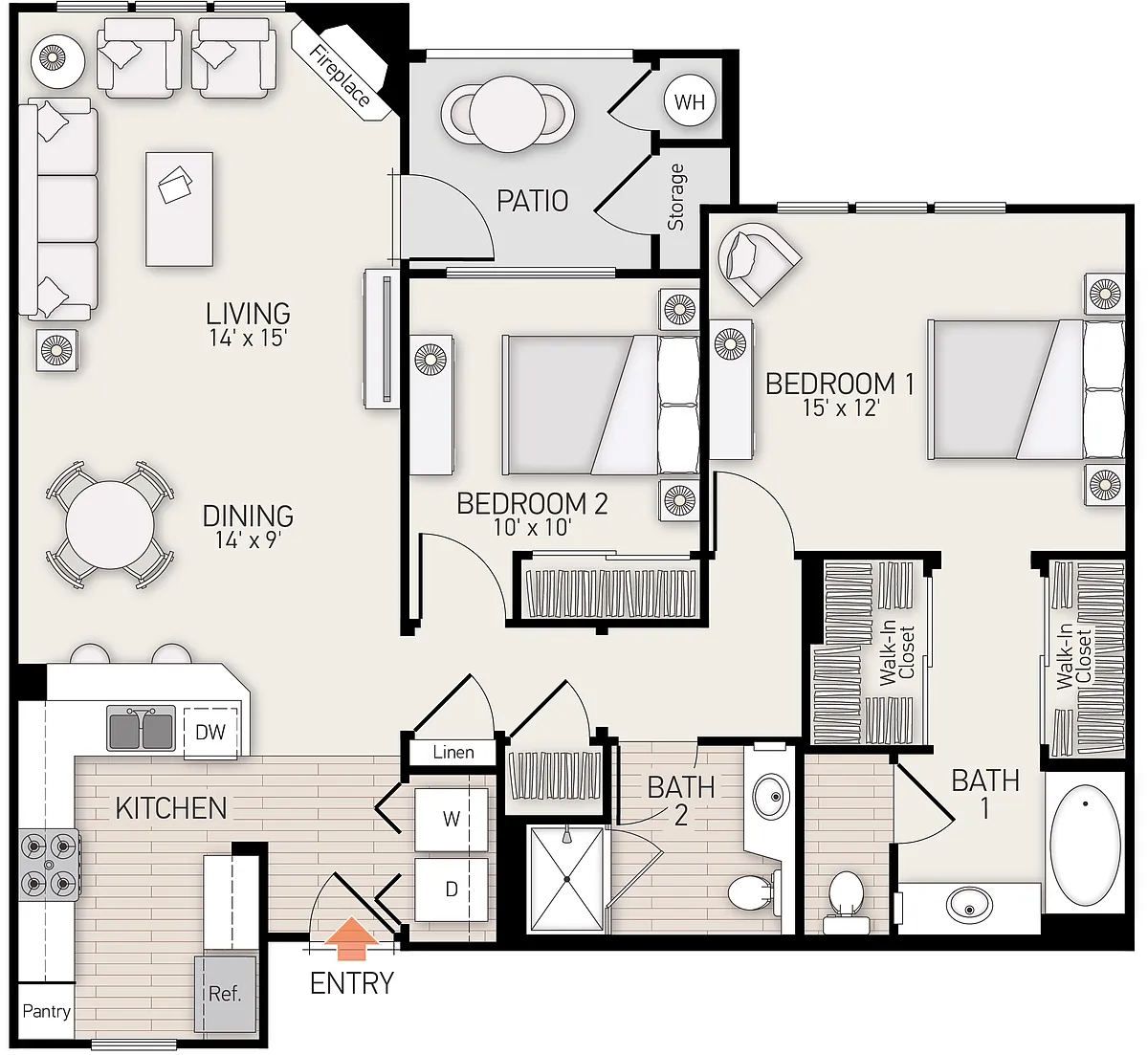 Floor plan Plan P