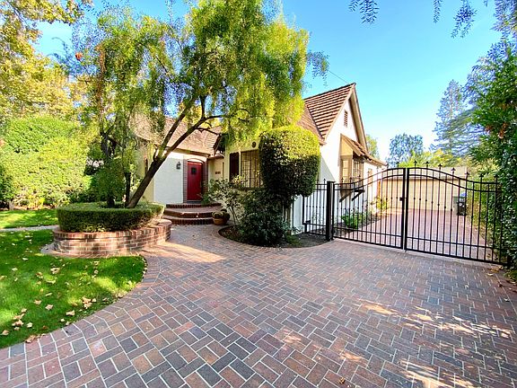 Angled view of the house