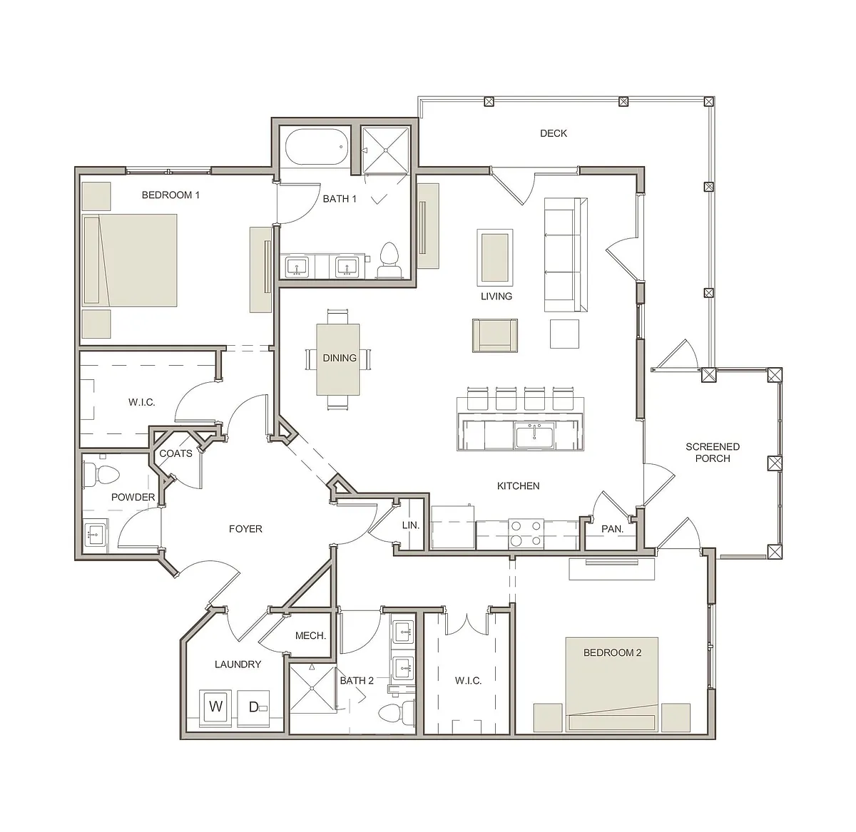 Floor plan B3