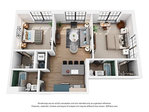 Floor plan Friedman