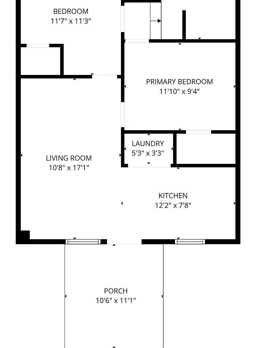 2 bed, 1.0 bath, $1,275 — Photo 2