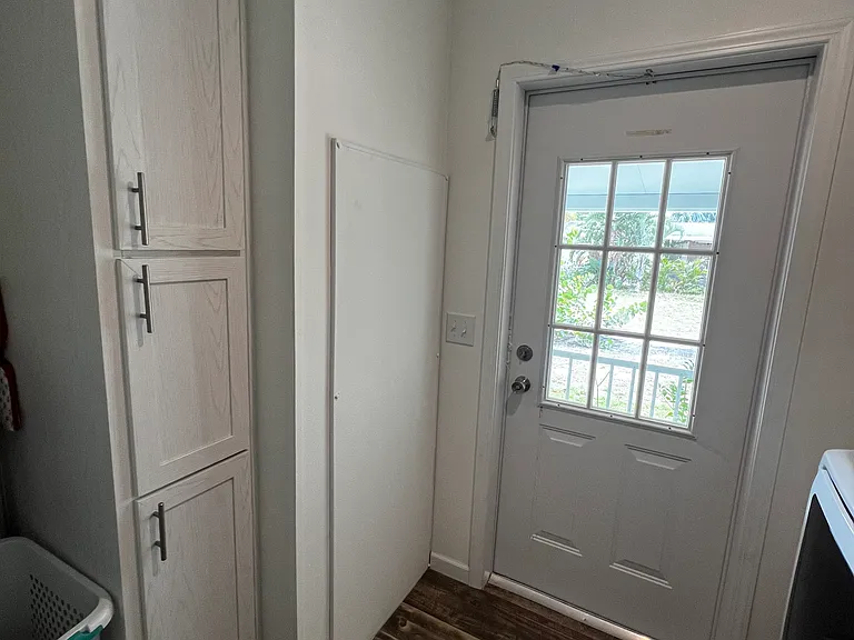 Laundry room - more closet space.