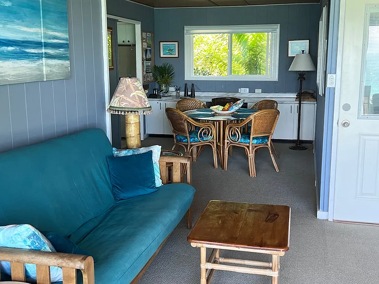 Dining room from living room
