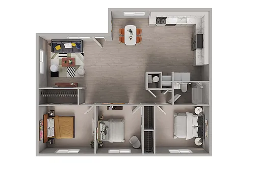 Floor plan Solitude