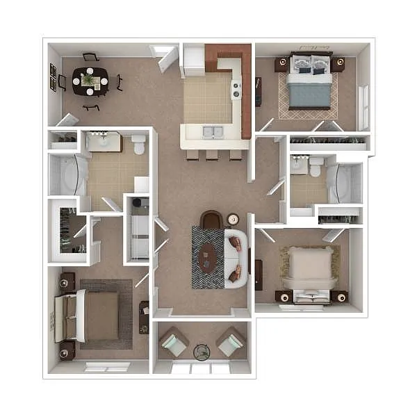 Floor plan The Buckingham
