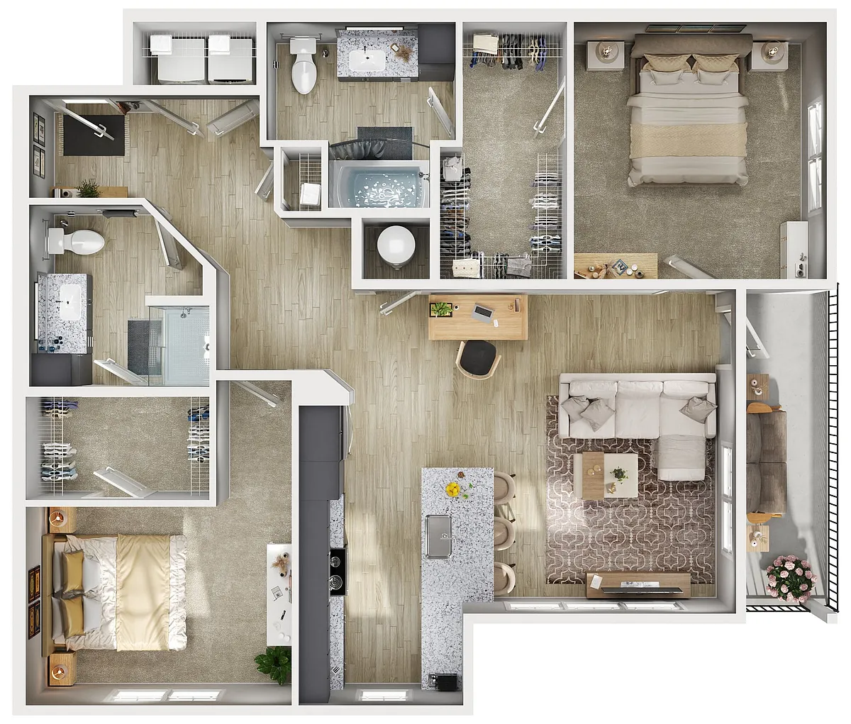 Floor plan Parkside