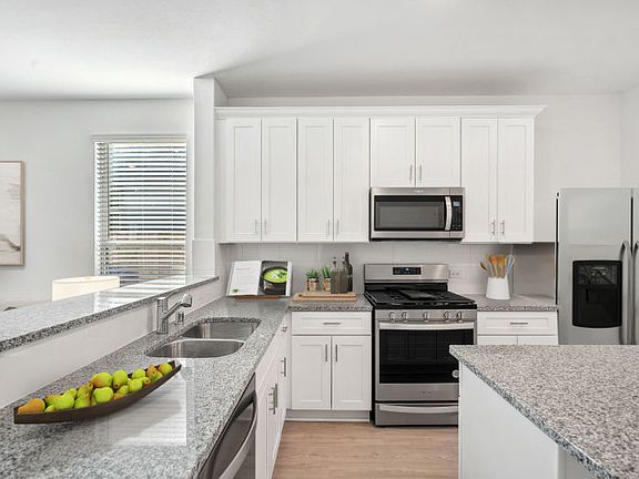 Virtually Staged Kitchen