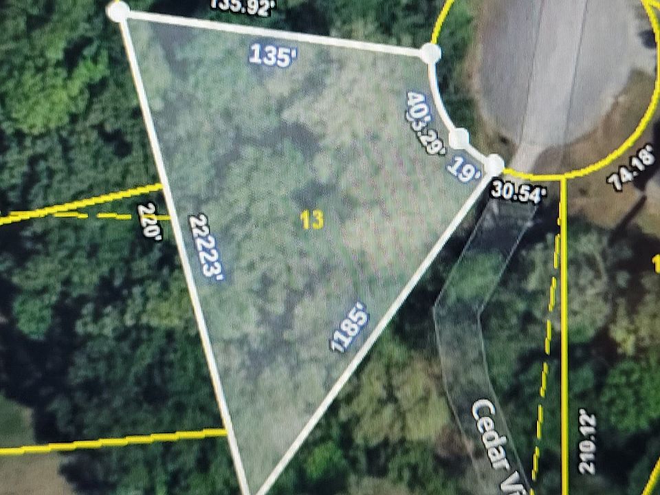 1st image of 0 Cedarview Dr Lot 13