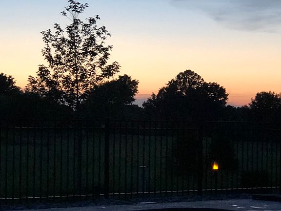 Sunset in July 