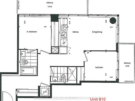 5th image of 195 Redpath Ave #810