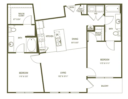 Floor plan B2