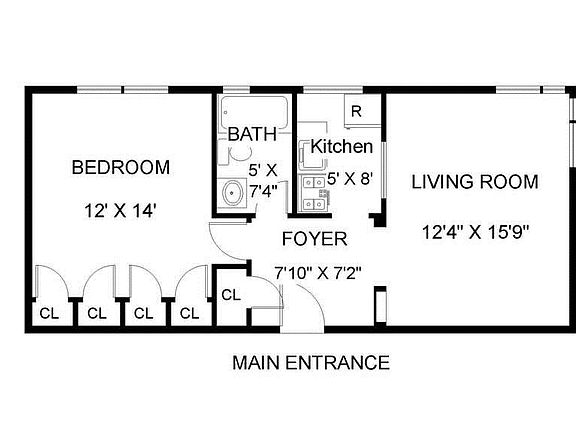 5th image of 2474 Kennedy Blvd APT 3C