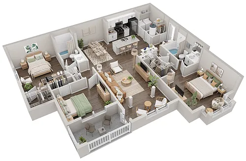 Floor plan C1