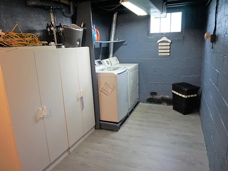 Laundry Room with new appliances