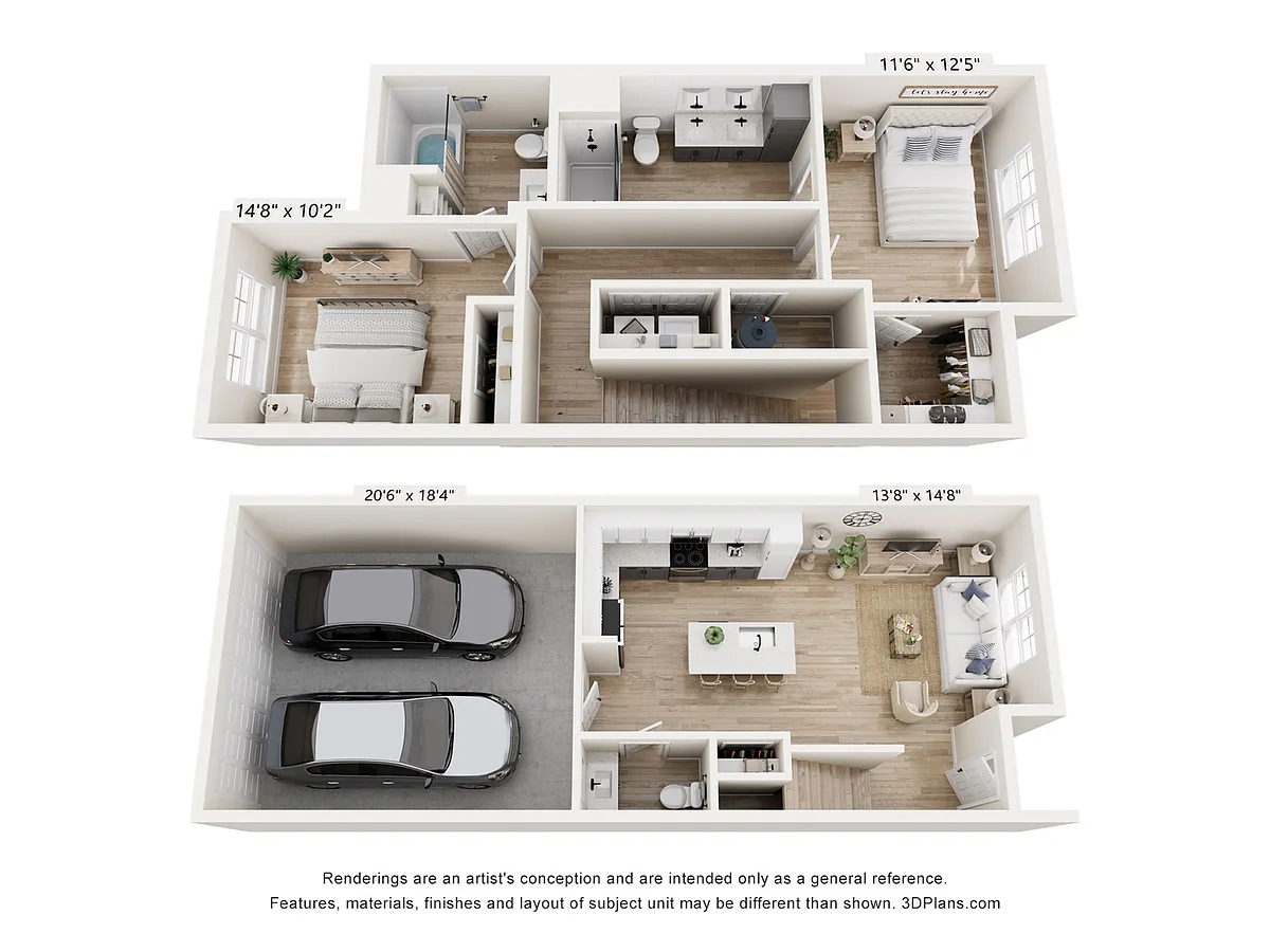 Floor plan Orion | Townhome