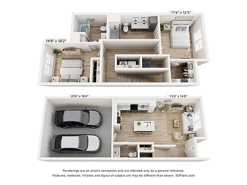 Floor plan Orion | Townhome