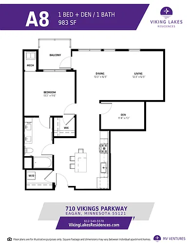 Floor plan $2.19/sq.ft. - A8