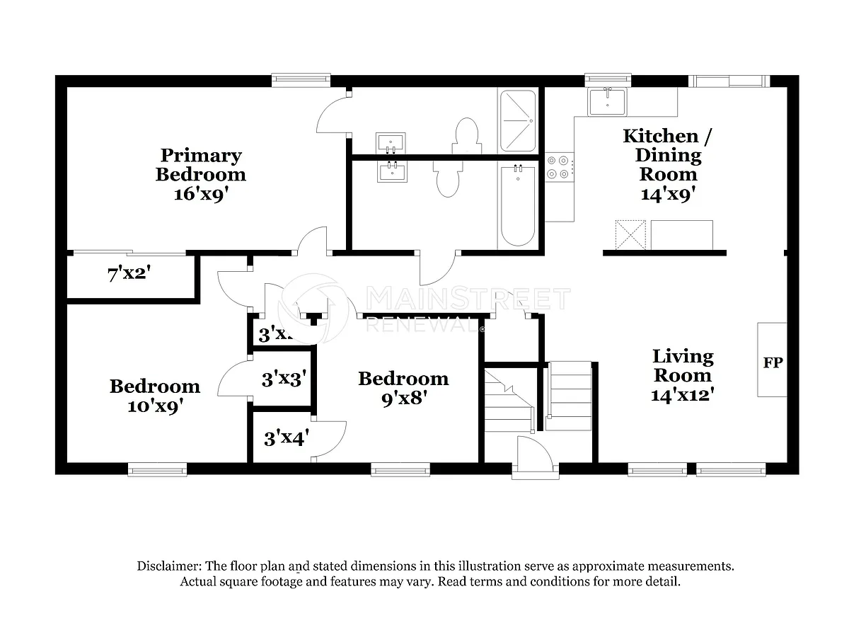 Floor Plan - 1503 NW High View Dr