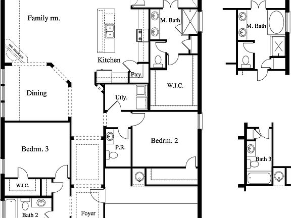 PRINCETON FLOOR PLAN - 2311