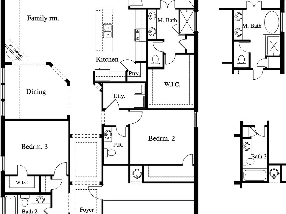 PRINCETON FLOOR PLAN - 2311