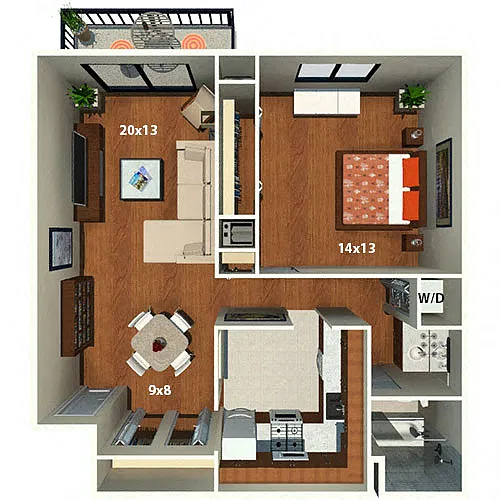 Floor plan Knoll