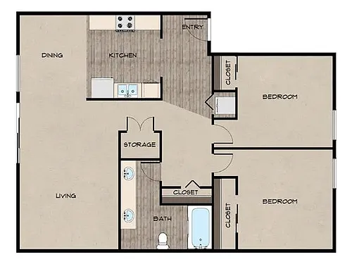 Floor plan Sequoia Renovated