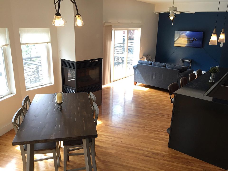 Main living area with Kitchen, Living Room and Dining area