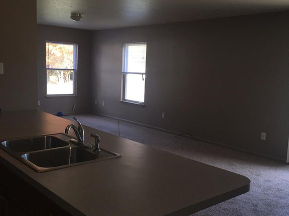 View of living room from kitchen