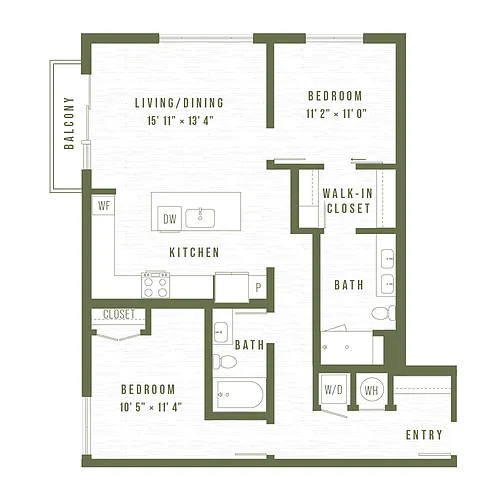 Floor plan B6