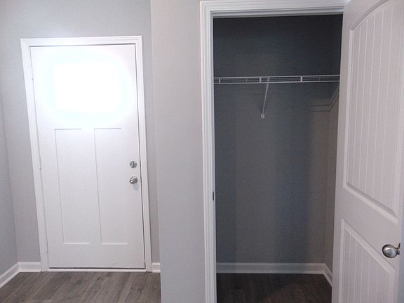 On your way into your new home, you will have a convenient coat closet for you and your guests to s