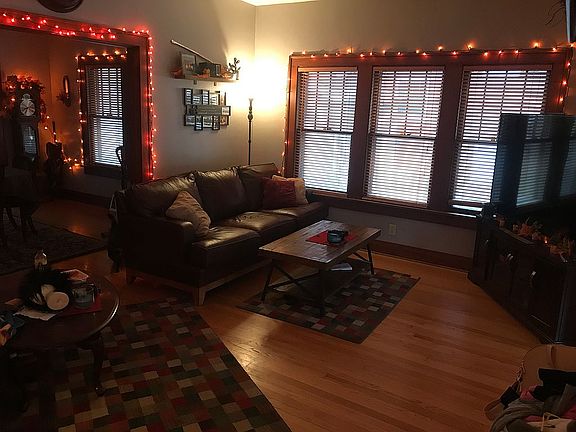 Living room from front door