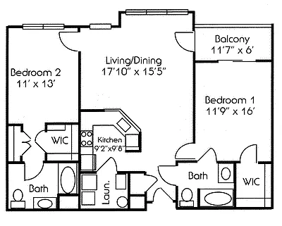 Floor plan 2A