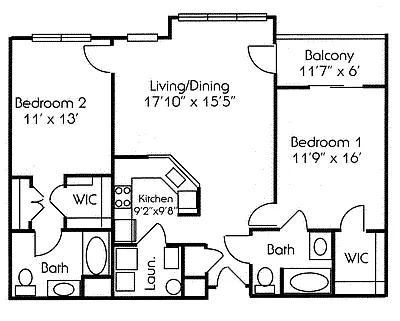 Floor plan 2A