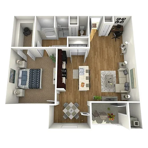 Floor plan A1J