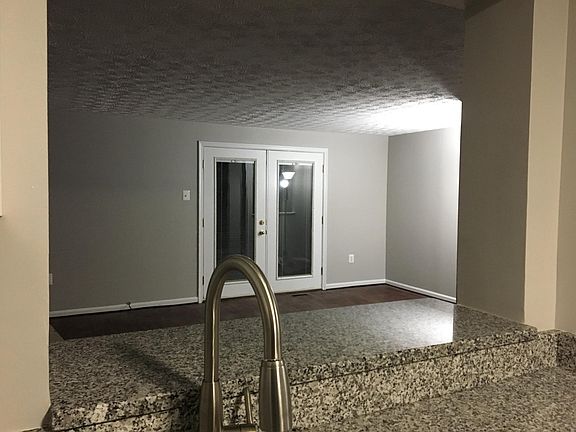 View of living room from the kitchen