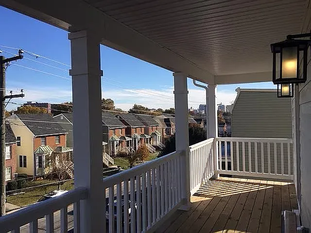 Upper balcony off Master bedroom