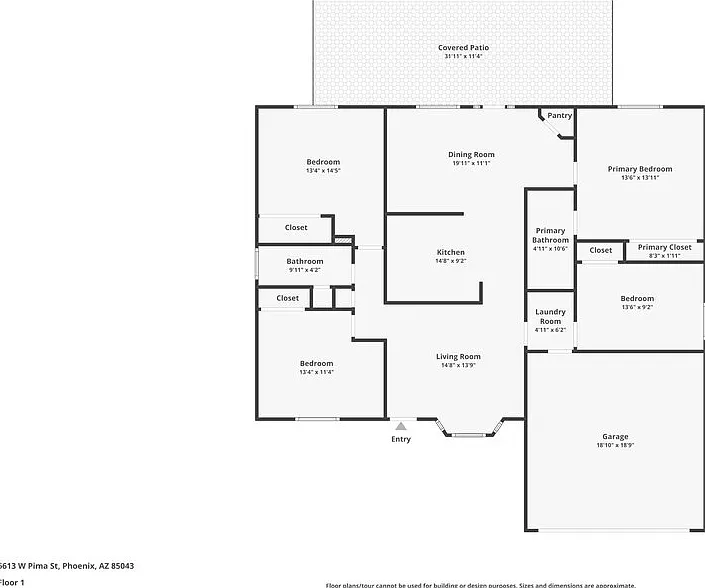 4 bed, 2.0 bath, 1708 sqft, $2,020 — Photo 2