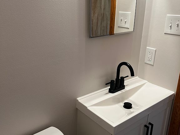 Downstairs half bath