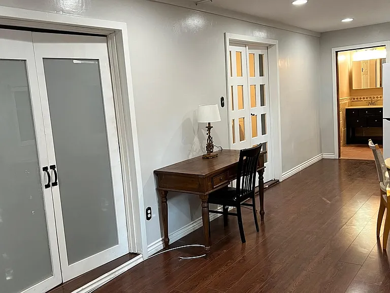 View of Living and bedroom entrance.