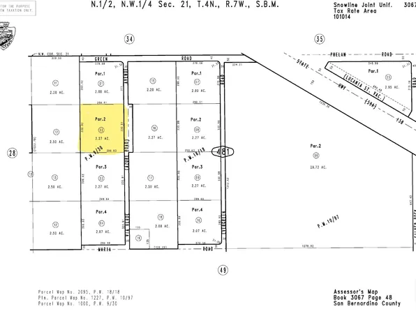 Via Verde Ave, Pinon Hills, CA 92372