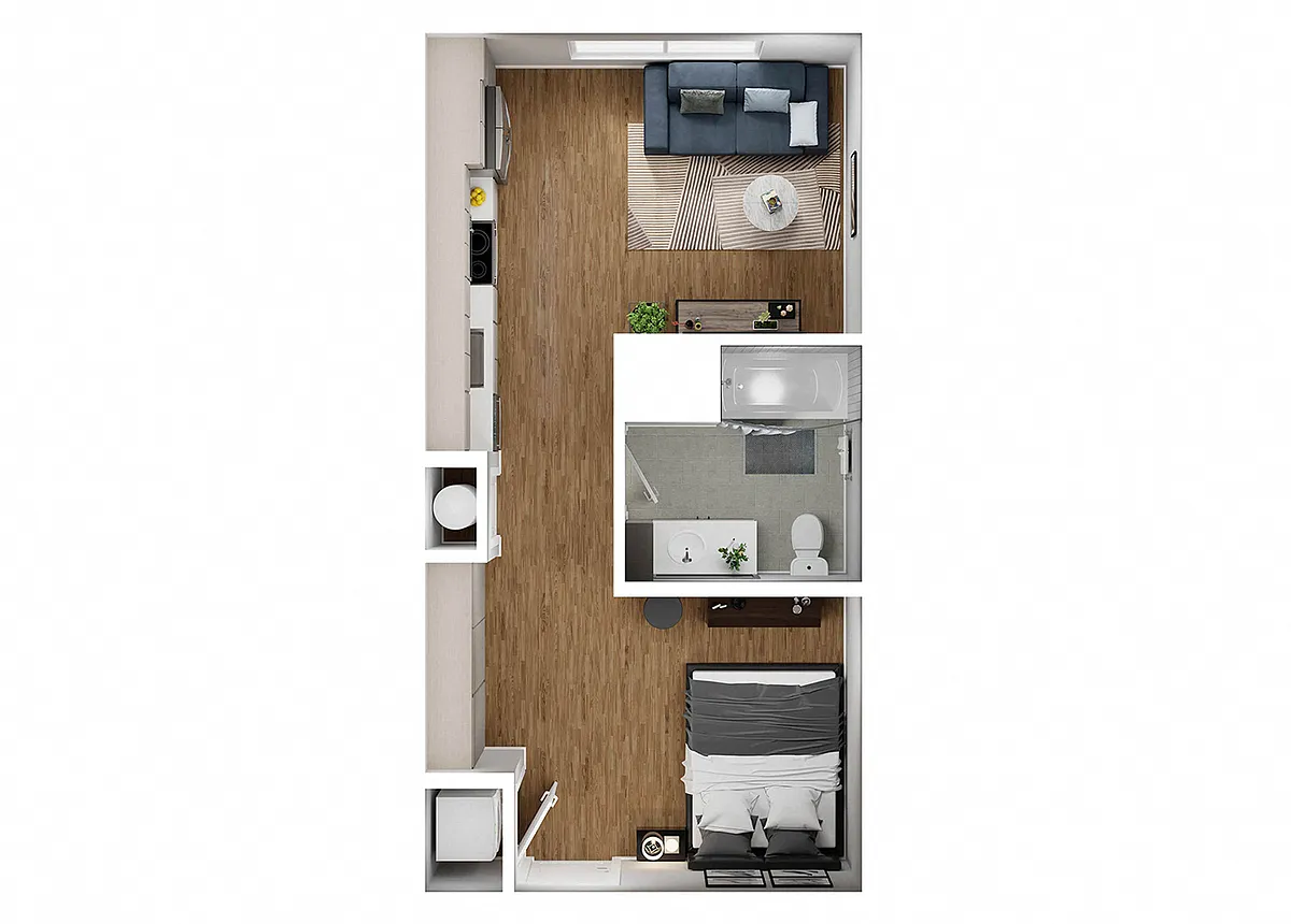 Floor plan A-0