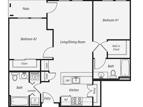 Floor plan B1