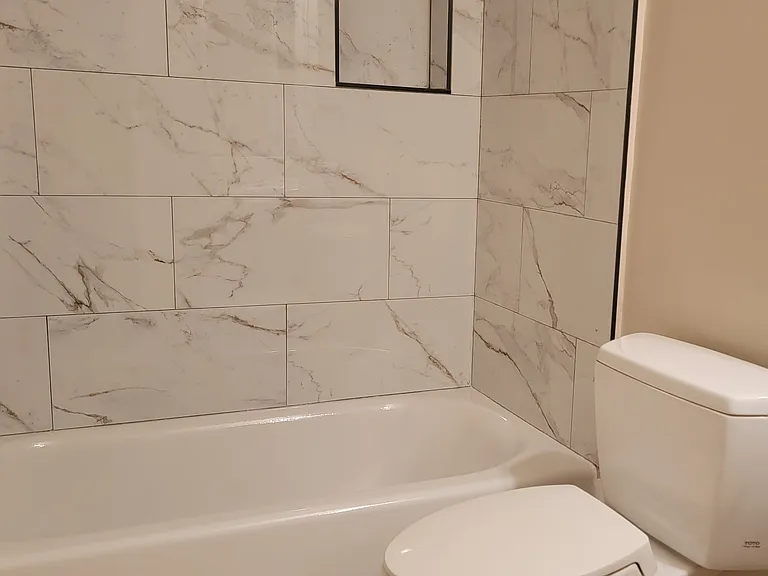 Hall bath.