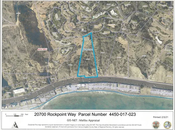 20700 Rockpoint Way Lot 1, Malibu, CA 90265