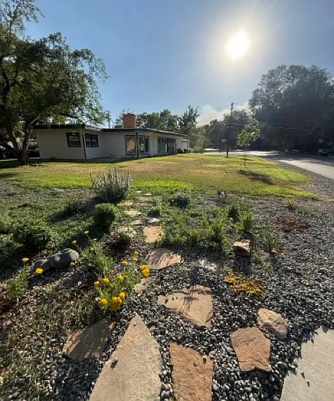 East side of property